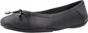 Baleriny - Geox Charlene Baleriny Damskie Czarne 36 Jjn - miniaturka - grafika 1