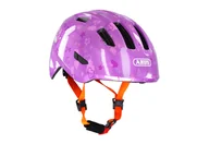 Kaski rowerowe - ABUS Smiley 3.0 Helmet Kids, fioletowy S | 45-50cm 2022 Kaski dla dzieci - miniaturka - grafika 1