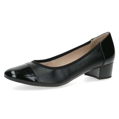 CAPRICE Damskie czółenka 9-22317-42, Black Comb, 40 EU, czarny Comb, 40 EU