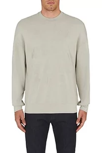 Armani Exchange Męska bluza z logo Embossed & Big on Tone, London Fog, Large, london fog, L - Bluzy męskie - miniaturka - grafika 1