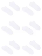 Skarpetki damskie - Skarpety stopki frotte białe z silikonem na pięcie 6PAK 39-42 YOCLUB - miniaturka - grafika 1