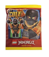 Klocki - Lego Ninjago Zestaw - Cole 892408 Polybag Klocki - miniaturka - grafika 1