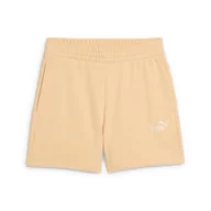 Spodnie sportowe damskie - Damskie szorty z wysokim stanem i małym logo No.1 ESS 5'' PUMA - miniaturka - grafika 1