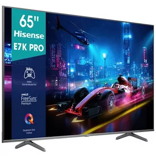 Telewizor HISENSE 65E7KQ Pro 65" QLED - Telewizory - miniaturka - grafika 1