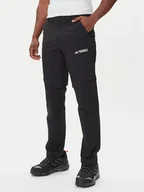 Odzież trekkingowa męska - adidas Spodnie outdoor Terrex Multi IZ3320 Czarny Regular Fit - miniaturka - grafika 1