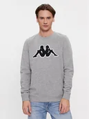 Bluzy męskie - Kappa Bluza Airvit 3032BZ0 Szary Regular Fit - miniaturka - grafika 1