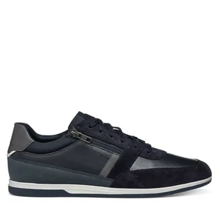 Sneakersy Geox U Renan U554GA 02285 C4002 Granatowy - Sneakersy męskie - miniaturka - grafika 1