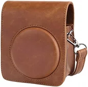 Aparaty natychmiastowe - Pokrowiec INSTAX mini 70 LEATHER brown - miniaturka - grafika 1