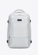 Plecaki - Poszerzany plecak wielofunkcyjny do samolotu złamana biel - miniaturka - grafika 1