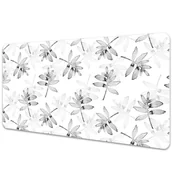 Podkładki na biurko - Duża podkładka na biurko Liście bez koloru 90x45cm - miniaturka - grafika 1