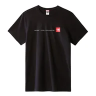 Koszulki męskie - Koszulka The North Face NSE 0A7X1MJK31 - czarna - miniaturka - grafika 1