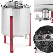 Akcesoria do hodowli zwierząt - Miodarka wirówka do miodu elektryczna 6 ramkowa STAL 250 W - miniaturka - grafika 1