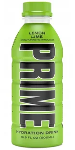 PRIME HYDRATION LEMON LIME PL 500ML - Napoje energetyczne i izotoniczne - miniaturka - grafika 1