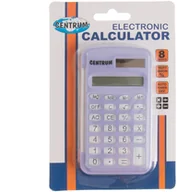 Kalkulatory - Kalkulator Centrum Kalkulator kieszonkowy 105x57x12mm CENTRUM 80406 solarne + bateria guzikowa - miniaturka - grafika 1