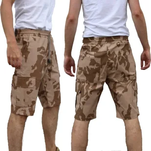 Spodnie Wedan Bojówki Krótkie Cargo 2 Kamuflaż Pustynny - Odzież taktyczna i umundurowanie - miniaturka - grafika 1