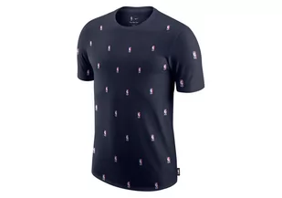 Nike Nba Team 31 Courtside Printed Tee College Navy - Koszulki męskie - miniaturka - grafika 1