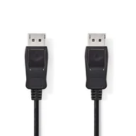 Kable komputerowe i do monitorów - Nedis CCGB37010BK20 kabel DisplayPort 2 m Czarny CCGB37010BK20 - miniaturka - grafika 1