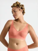 Biustonosze - Sloggi Biustonosz bezfiszbinowy Zero Feel Bliss 10219688 Pomarańczowy - miniaturka - grafika 1