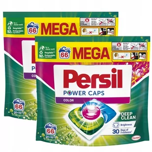 Persil Power Caps Kapsułki Prania Koloru 66szt x2 - Środki do prania - miniaturka - grafika 1