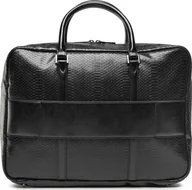 Teczki i aktówki - Guess, Guess, Leather, Leather Briefcase, Laptop Compartiment, Black, 40 x 30 x 9 cm, For Men For Men - miniaturka - grafika 1