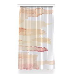 Zasłona z grafiką kolory Linie żółte dekor 150x260, Fabricsy - Zasłony - miniaturka - grafika 1