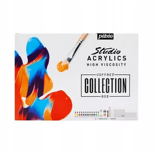 STUDIO ACRYLICS COLLECTION BOX Zestaw farb akrylow - Farby i media malarskie - miniaturka - grafika 1