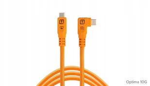 Tether Tools TetherPro USB-C Optima 10G rechts orange 3m - Kable USB - miniaturka - grafika 1