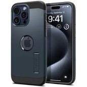 Etui i futerały do telefonów - Etui Spigen Tough Armor Mag do MagSafe do iPhone 15 Pro metal slate - miniaturka - grafika 1
