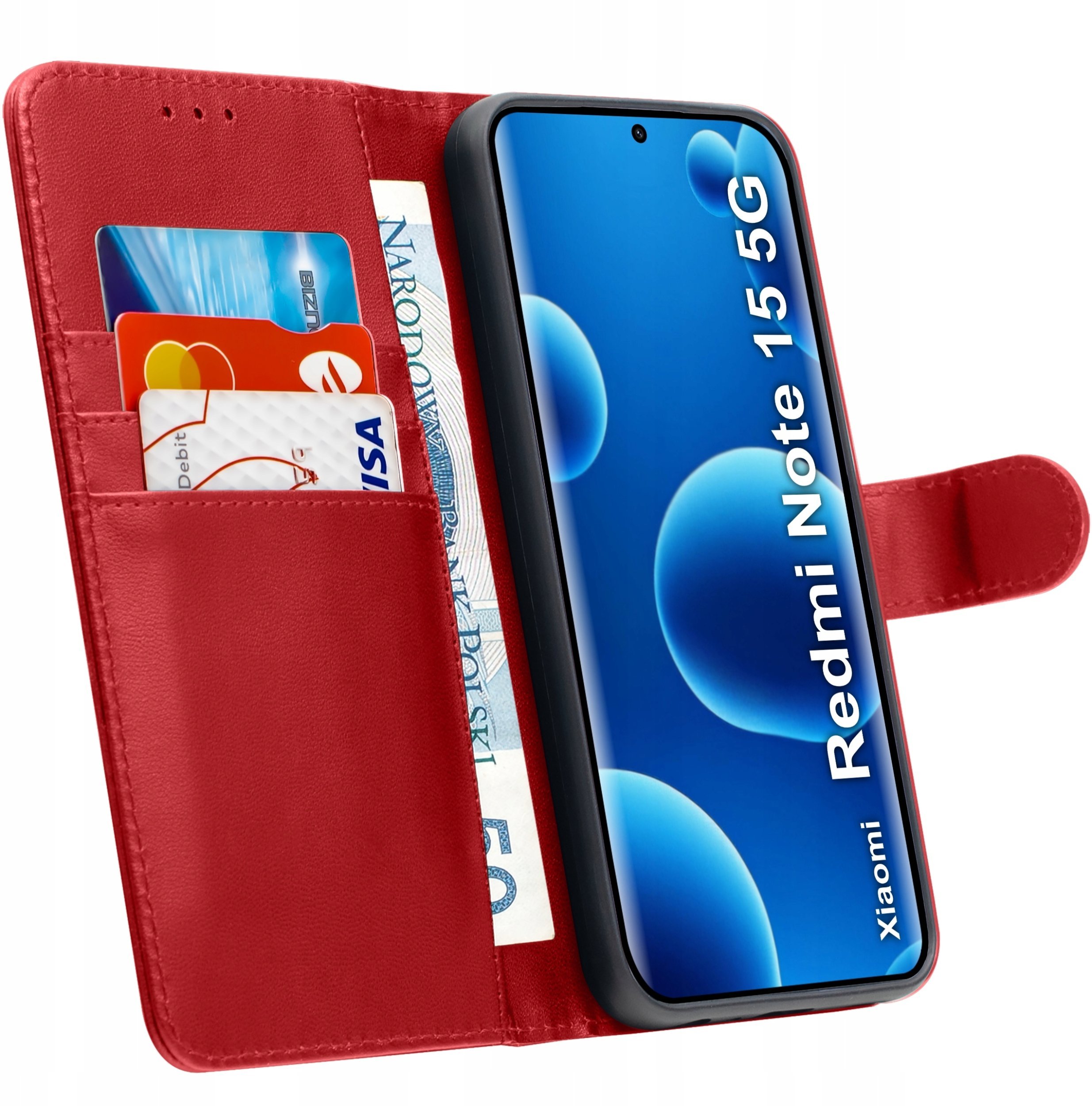 krainaGSM ETUI z klapką do Xiaomi Redmi Note 15 5G Zamykane Magnetyczne