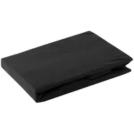 Prześcieradła - Eurofirany B.B. CHOCZYŃSCY SPÓŁKA JAWNA Prześcieradło z Gumką Jersey D91 220x200 w.30 Czarny 1220068 - miniaturka - grafika 1