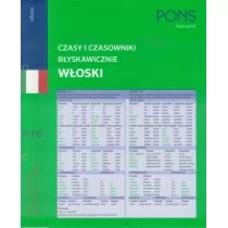 zbiorowa Praca Czasy i czasowniki błyskawicznie. Włoski PONS - Książki do nauki języka włoskiego - miniaturka - grafika 2