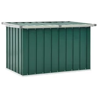 Skrzynie ogrodowe - vidaXL Skrzynia ogrodowa do przechowywania, zielona, 109x67x65 cm vidaXL - miniaturka - grafika 1