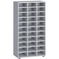 Regały biurowe - Regał sortujący PRIMO GRAY, 1434 x 800 x 420 mm, 36 przegród, szary - miniaturka - grafika 1