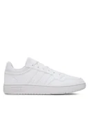 Buty dla dziewczynek - adidas Sneakersy Hoops GW0433 Biały - miniaturka - grafika 1
