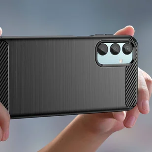 Etui obudowa TPUCarbon do Samsung Galaxy M15 5G Black - Pozostałe akcesoria do telefonów - miniaturka - grafika 11