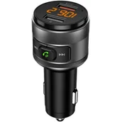 Transmitery FM - TRANSMITER samoch FM MP3 z funkcją BT,USB LCD FM-57 ART QC3.0 - miniaturka - grafika 1
