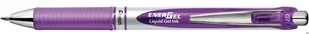 Pentel EnerGel BL77-V żelowe pióro kulkowe, automatyczne, 0,35 mm, 12 sztuk, fioletowy BL77-VO - Pióra kulkowe - miniaturka - grafika 4