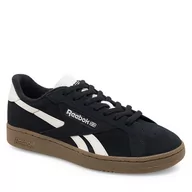 Półbuty męskie - Sneakersy Reebok Club C Grounds 100033053 Black - miniaturka - grafika 1