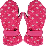 Rękawice narciarskie - Rękawiczki narciarskie 1P dziewczęce śnieg 14 - miniaturka - grafika 1