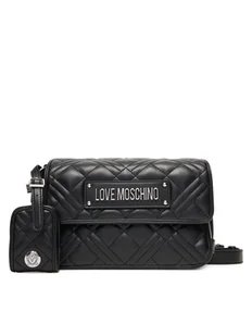 LOVE MOSCHINO Torebka JC4210PP0MLA000B Czarny - Torebki damskie - miniaturka - grafika 1