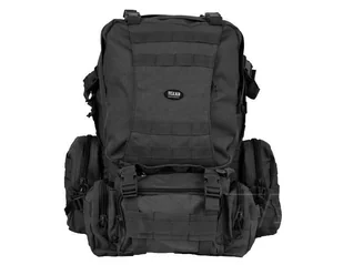 Texar Plecak Taktyczny Camper 60L Czarny - Plecaki - miniaturka - grafika 3