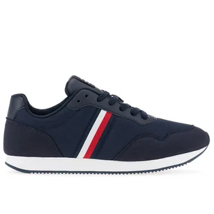 Buty Tommy Hilfiger Core Lo Runner FM0FM04504-DW5 - granatowe - Buty sportowe męskie - miniaturka - grafika 6