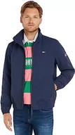 Kurtki męskie - Tommy Jeans męska kurtka TJM Essential na pogodę przejściową, Ciemna granatowa, XS - miniaturka - grafika 1