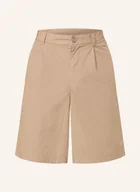 Spodenki damskie - Adidas Originals Szorty Originals Wide Leg Regular Fit beige - miniaturka - grafika 1