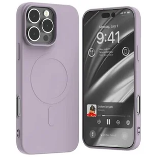 Etui MERCURY Semi-Silicone MagSafe do Apple iPhone 16 Pro Max Fioletowy - Etui i futerały do telefonów - miniaturka - grafika 1