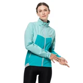 Kurtki damskie - Rowerowa kurtka przeciwdeszczowa TOURER 2.5L JKT W dark aqua - M - miniaturka - grafika 1