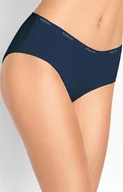 Majtki damskie - Marilyn klasyczne figi damskie granatowe Julia, Kolor granatowy, Rozmiar S, Marilyn - Intymna - miniaturka - grafika 1