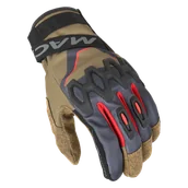 Rękawice motocyklowe - Rękawice Motocyklowe Macna Zairona Damskie Taupe/CzarnyL - miniaturka - grafika 1