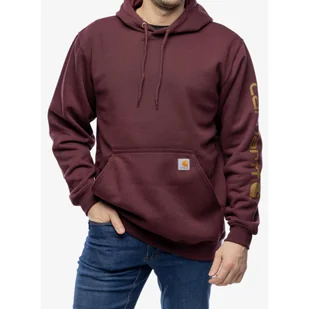 Bluza z kapturem męska Carhartt Sleeve Logo Hooded Sweatshirt - Bluzy męskie - miniaturka - grafika 1