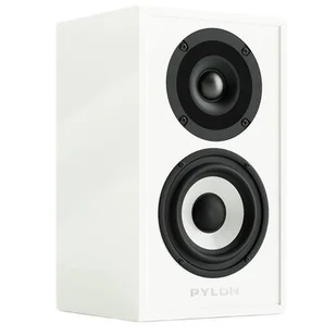 Pylon Audio Pearl Sat Biały HG – Kolumny podstawkowe (para) - Głośniki i kolumny - miniaturka - grafika 1